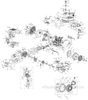 Part Location Diagram of 951-11509 MTD Fan Cover-Complete